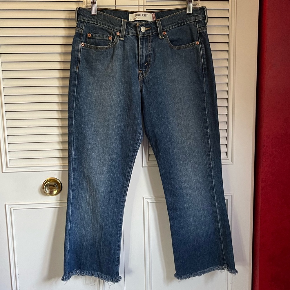 Levi’s 515 Bootcut Capri Jeans Sz 8